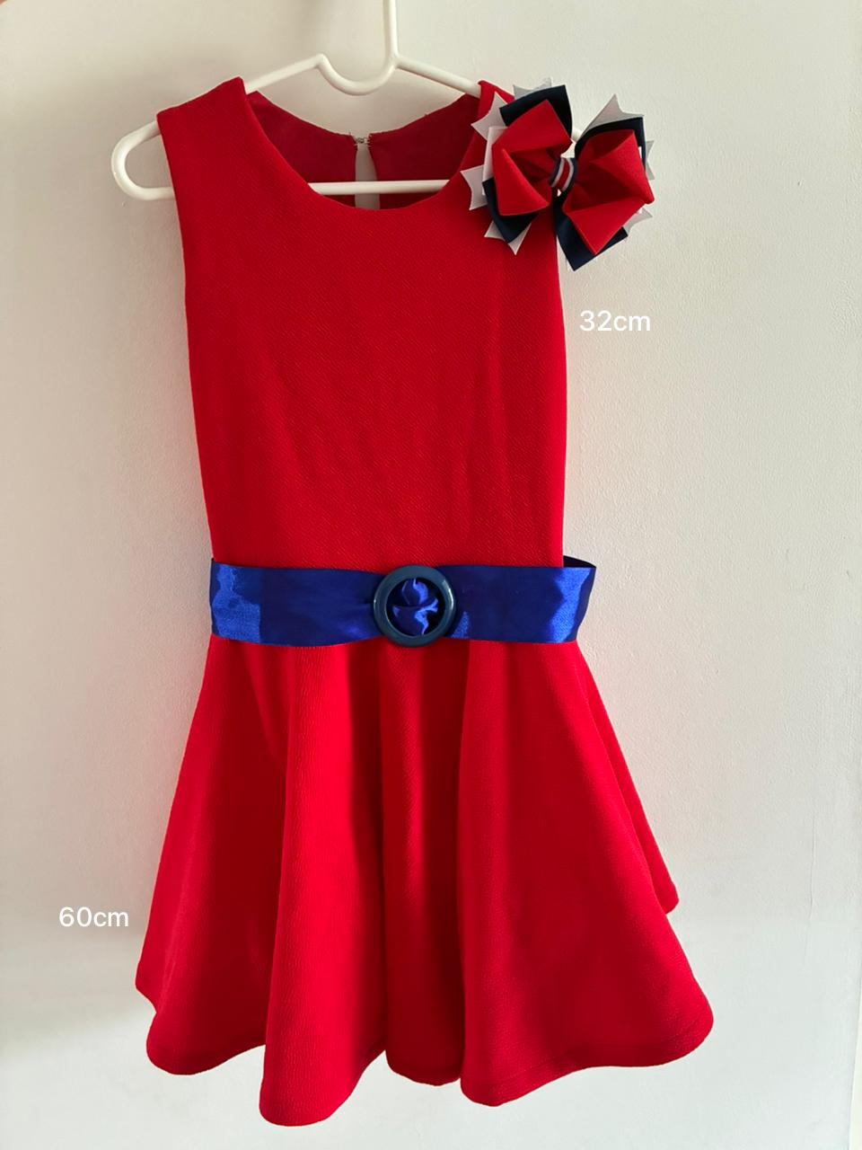 Vestido Tipico Rojo